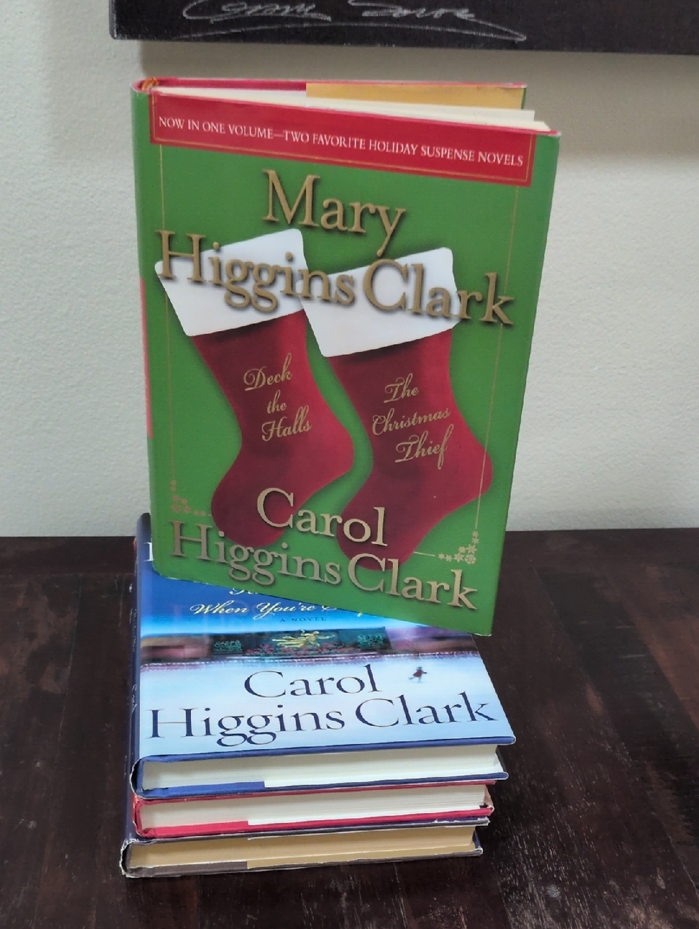 Vintage Mary Higgins Clark Set of 4 Fictional Hardback Books